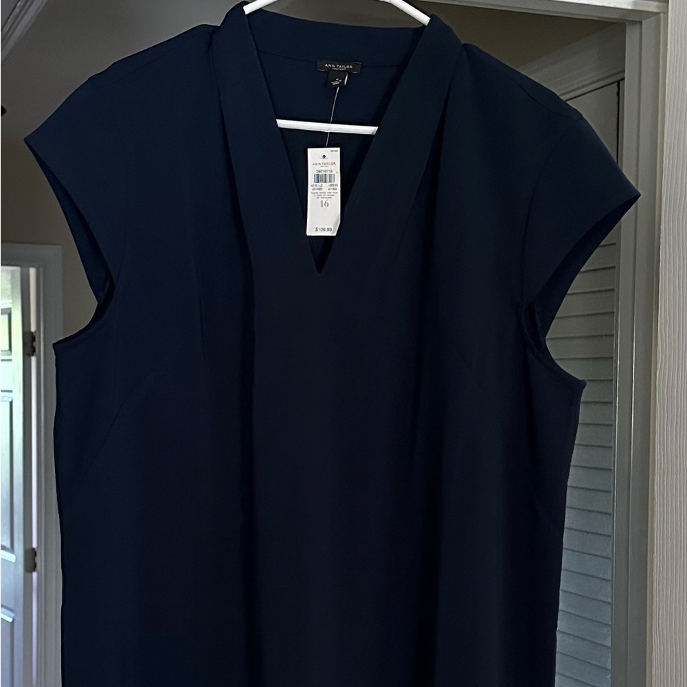 Navy Blue midi dress